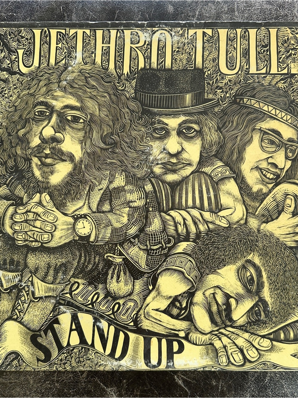 Jethro Tull Stand Up LP 1969 US First Press Pitman/Terre Haute Hybrid Pop-Up VG+